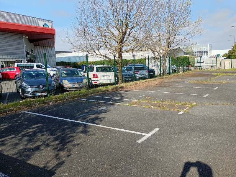 Pose d'un grillage rigide secteur Thibault.